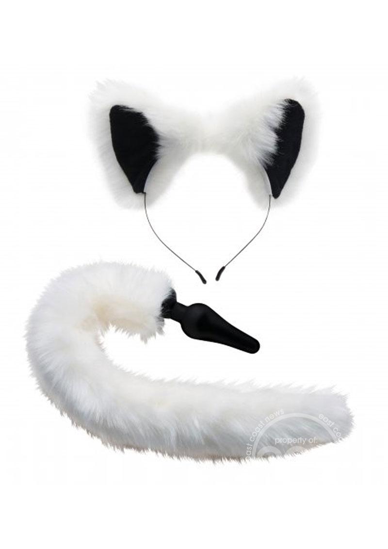Full Moon Fox Tail Anal Plug in White | Lotus Blooms Best Sex Shop in DMV Full Moon Fox Tail Anal Plug in White | Lotus Blooms Best Sex Shop in DMV