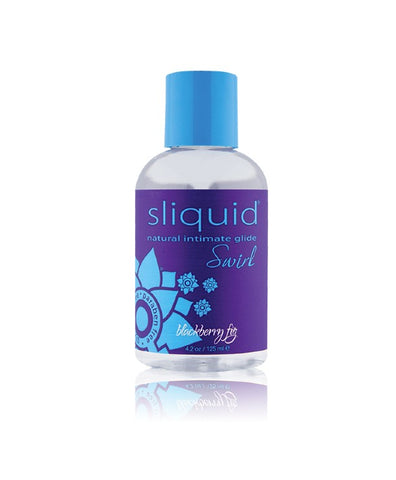 Sliquid Naturals Swirl Flavored Lube in Blackberry Fig