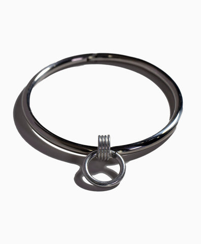 Bound Steel Day Collar in Silver