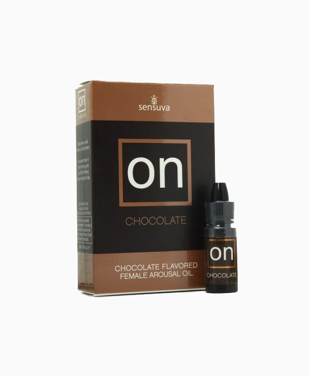 Chocolate Warming Arousal Oil 'On' by Sensuva