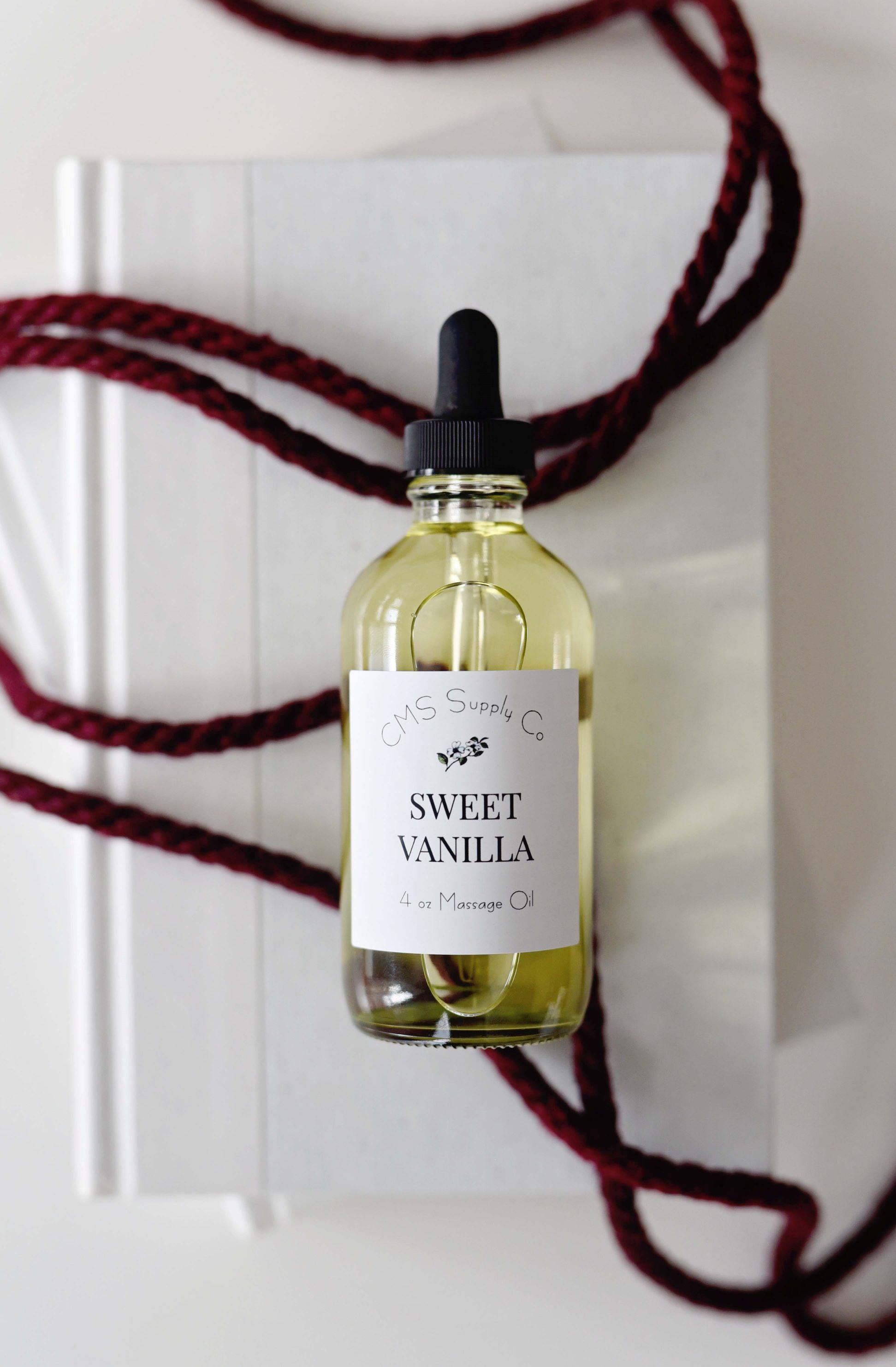 Lover's Massage Oil in Vanilla Buttercream