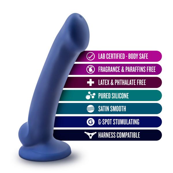 Avant D10 Ergo Mini Dildo in Indigo