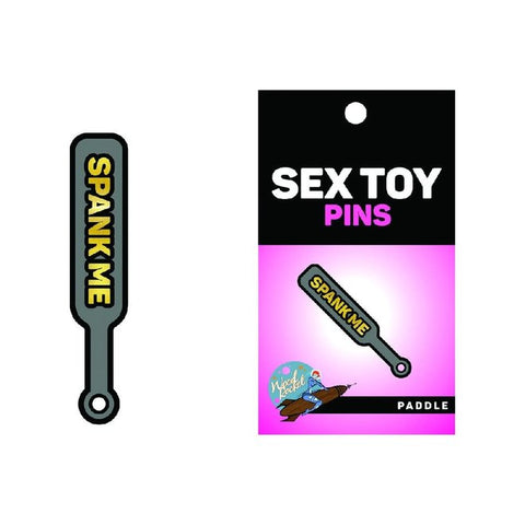 Sex Toy Pins- Spank Me Paddle