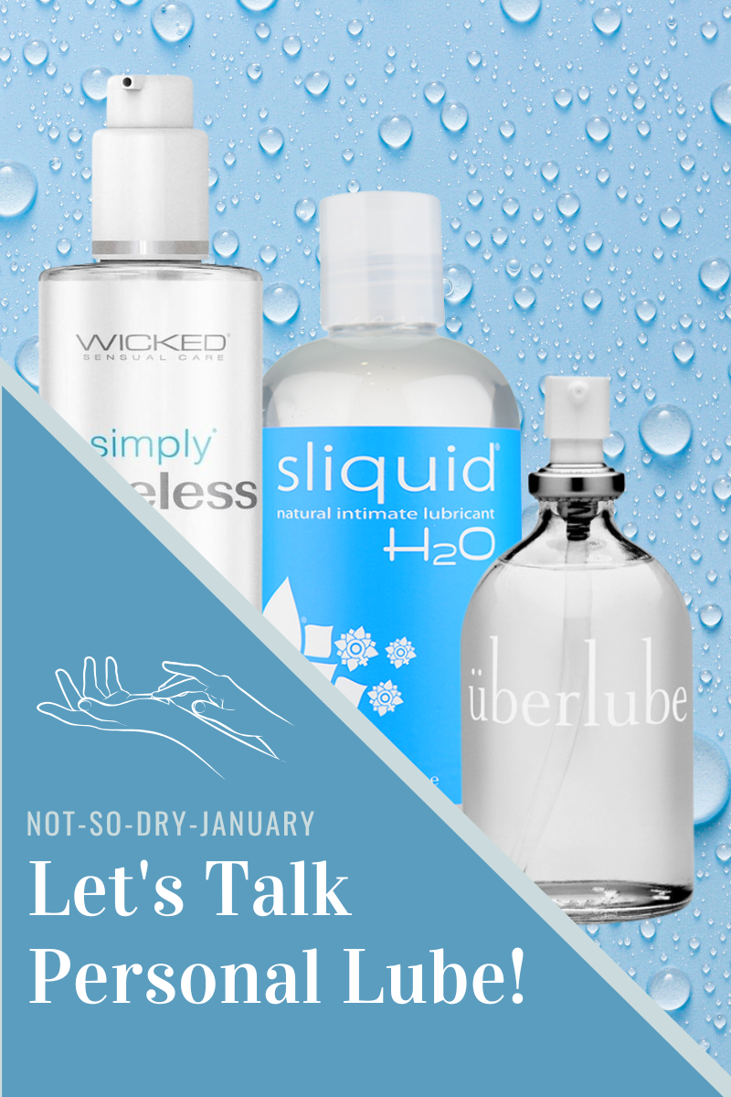 Three personal lubricants