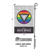 Queer Safe Space Garden Flag