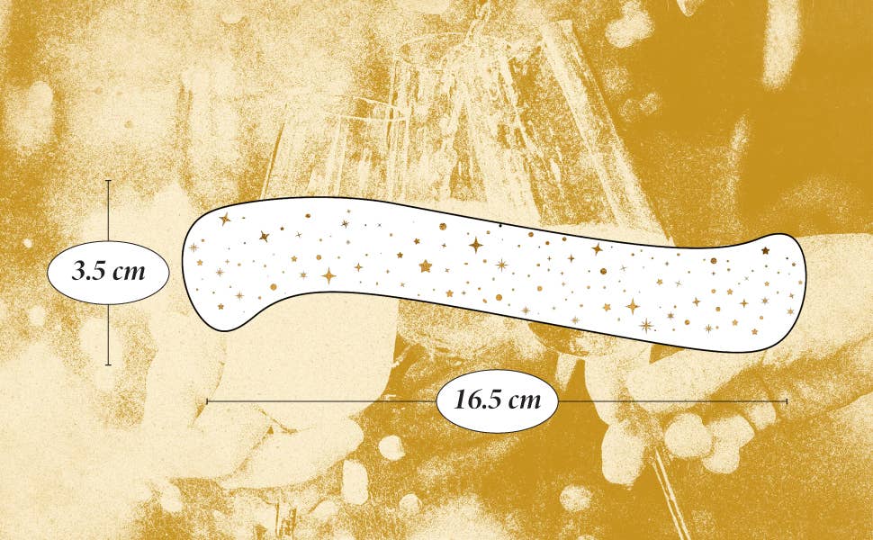 Fazit Decolletage Glitter Makeup in Gold Speckles