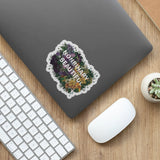 Nonbinary is Beautiful Floral Sticker by Transpainter