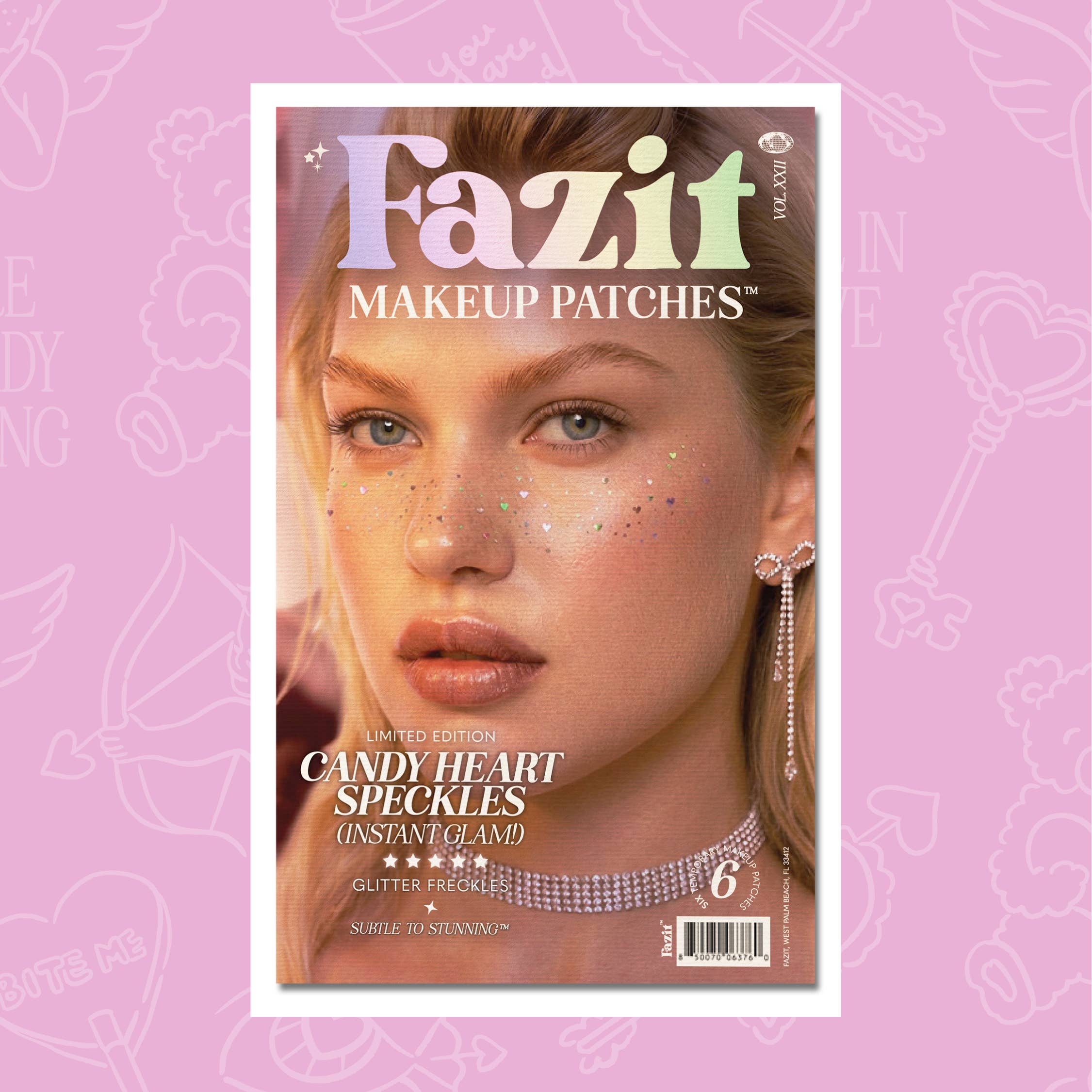 Fazit Glitter Freckles in Candy Hearts