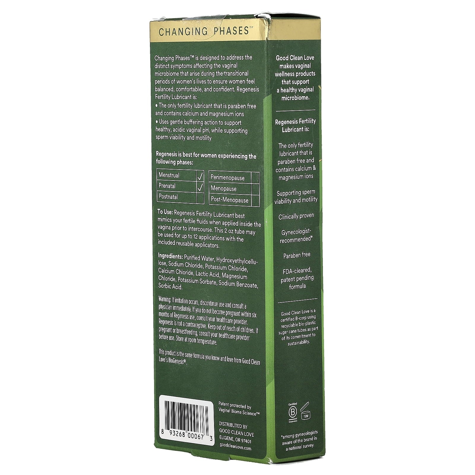 Good Clean Love Fertility Lubricant