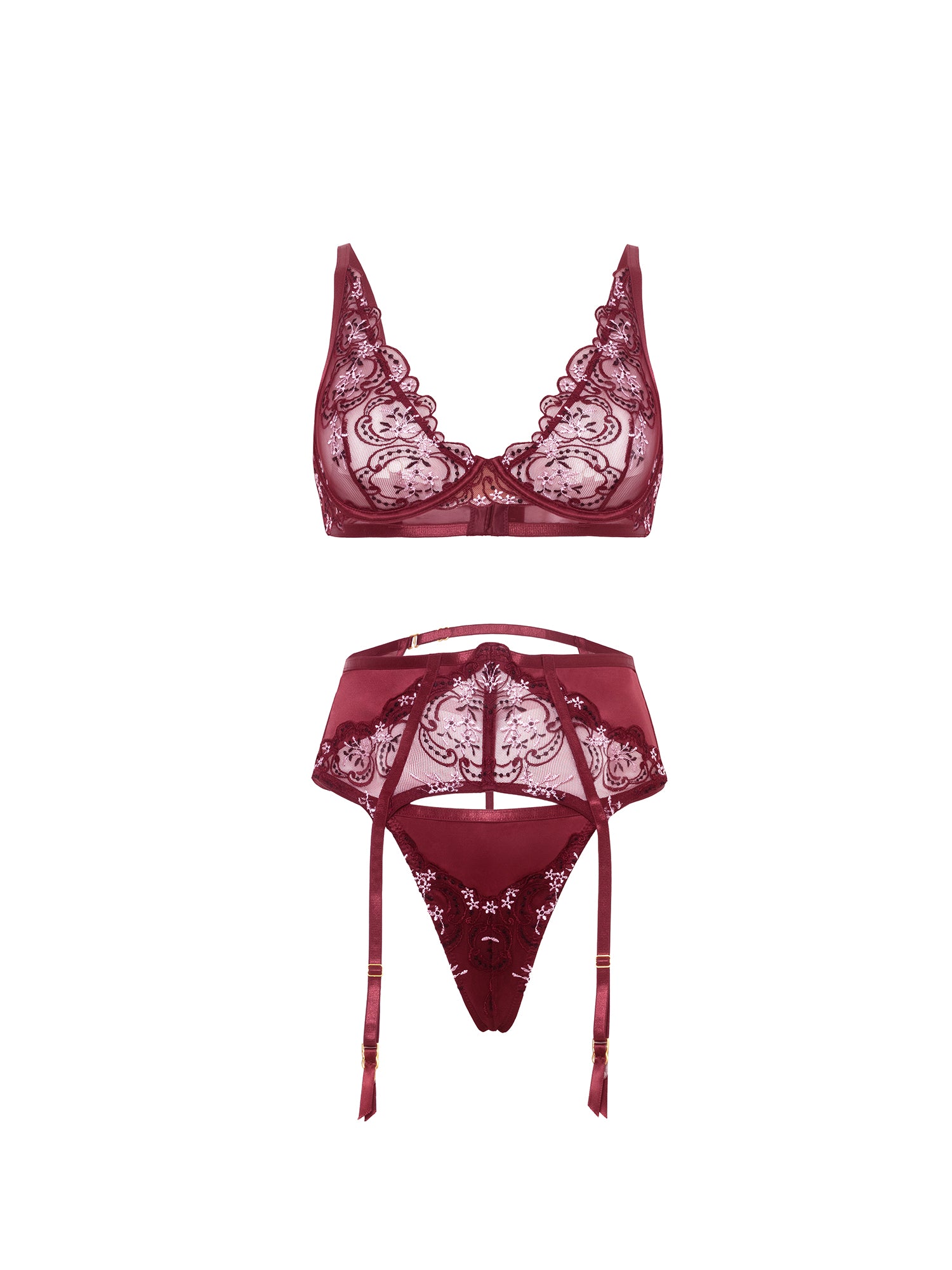 Living The Dream Embroidered Set