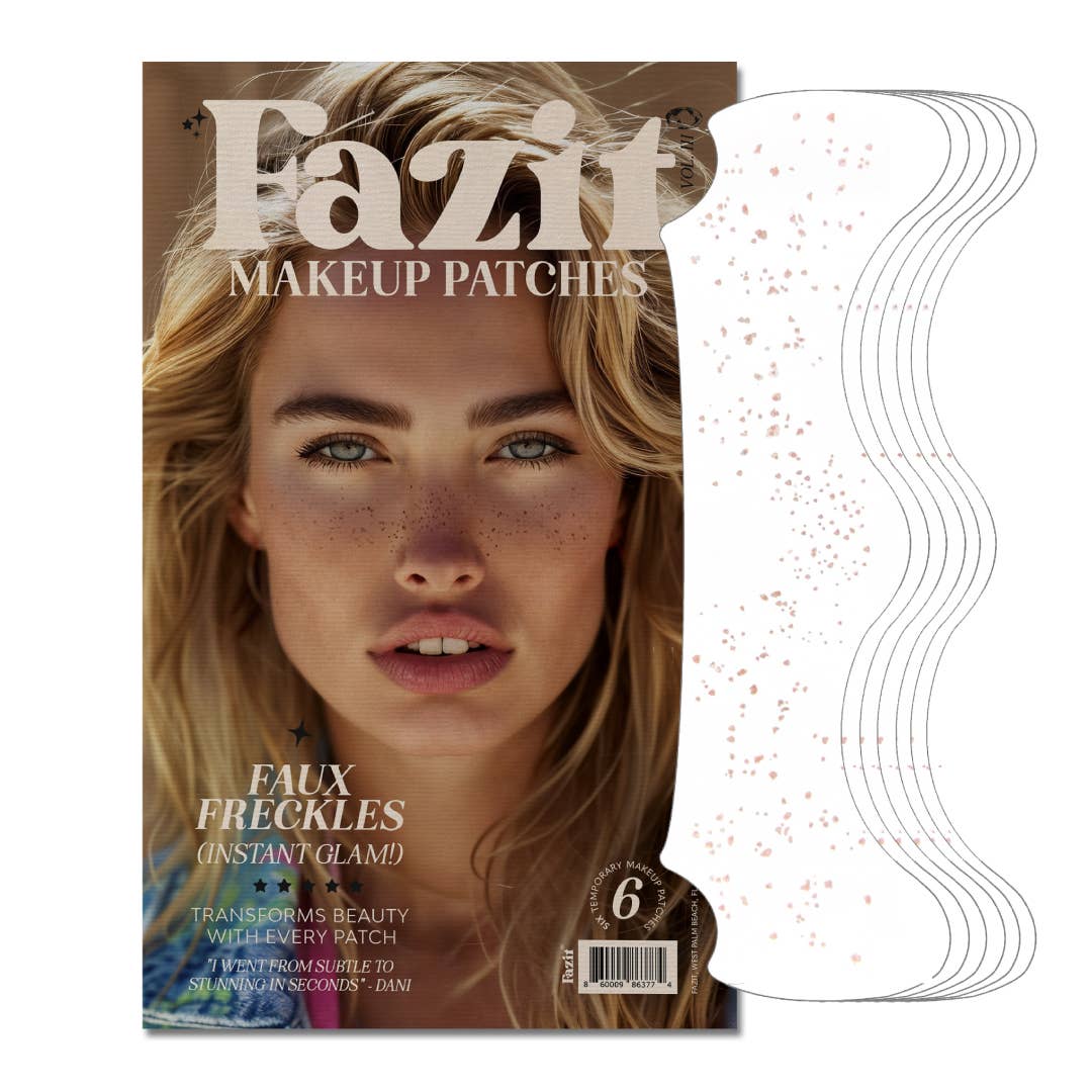 Fazit Glitter Freckles in Faux Freckle Speckles