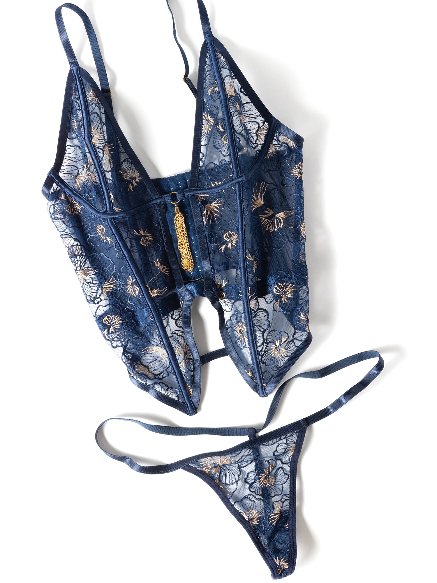 Meant To Be Embroidered Bustier