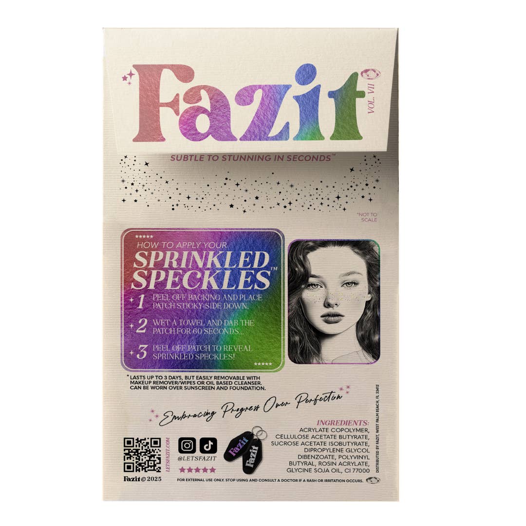 Fazit Glitter Freckles in Sprinkled Speckles
