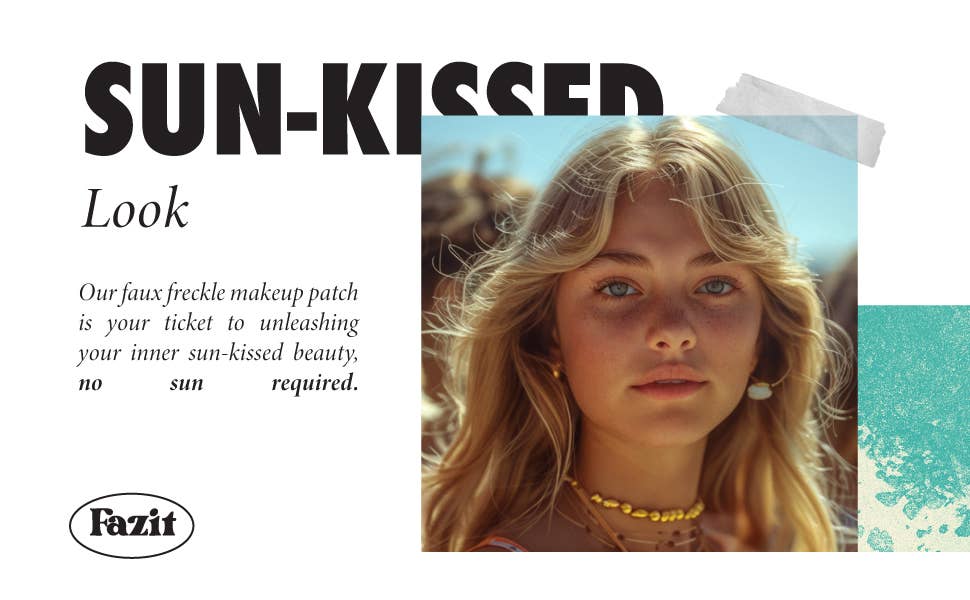 Fazit Glitter Freckles in Faux Freckle Speckles