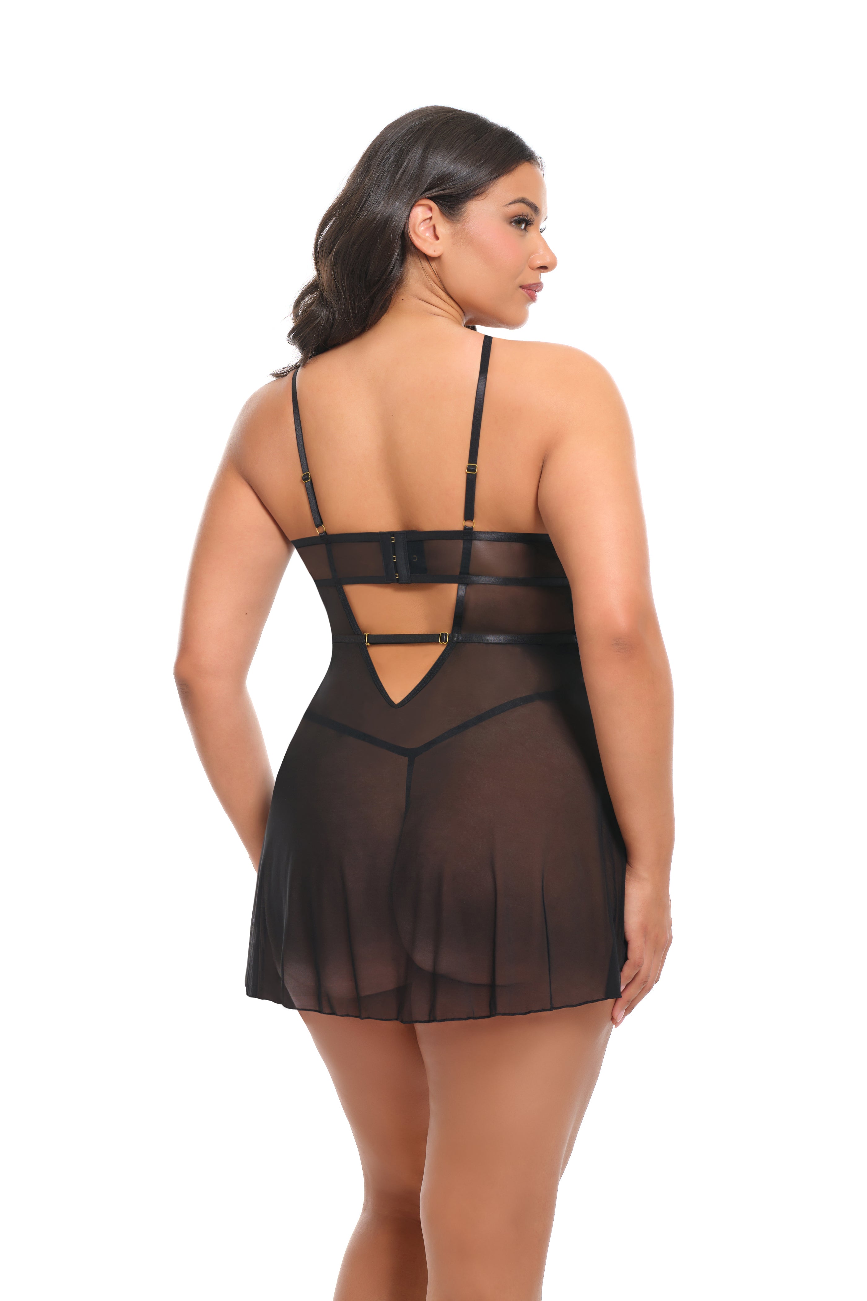 Dream A Little Higher Embroidered Babydoll