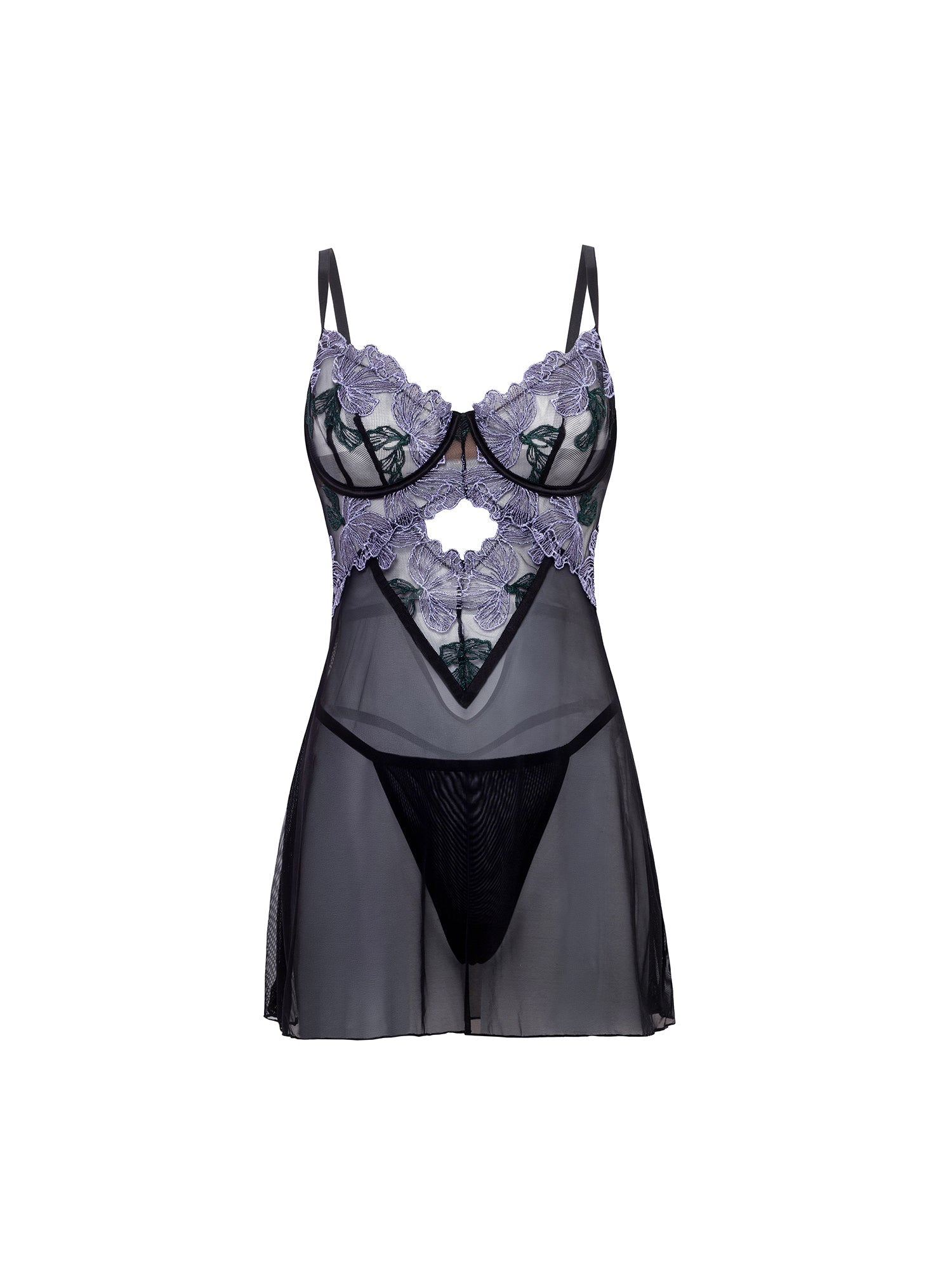 Dream A Little Higher Embroidered Babydoll