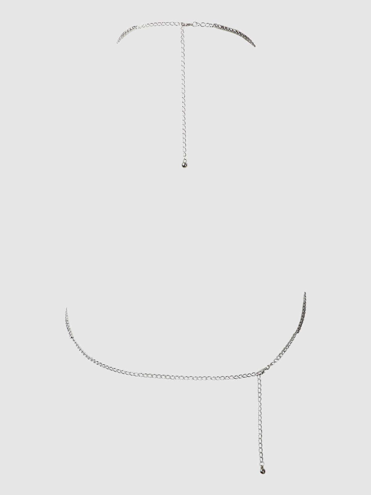All for Knot Rhinestone Bralette