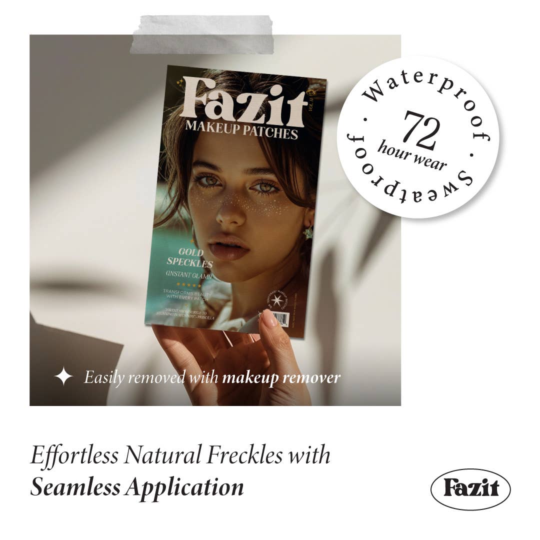 Fazit Glitter Freckles in Gold Speckles