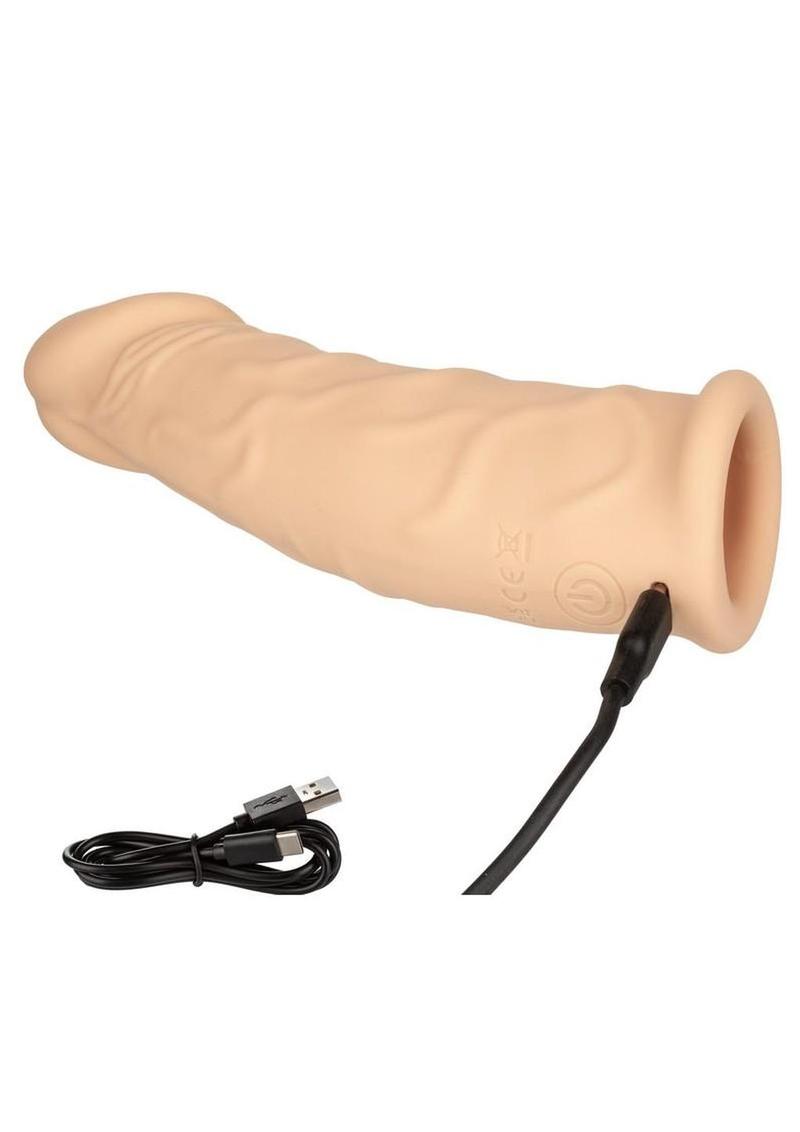 Performer Seven Realistic Vibrating Silicone Penis Extender