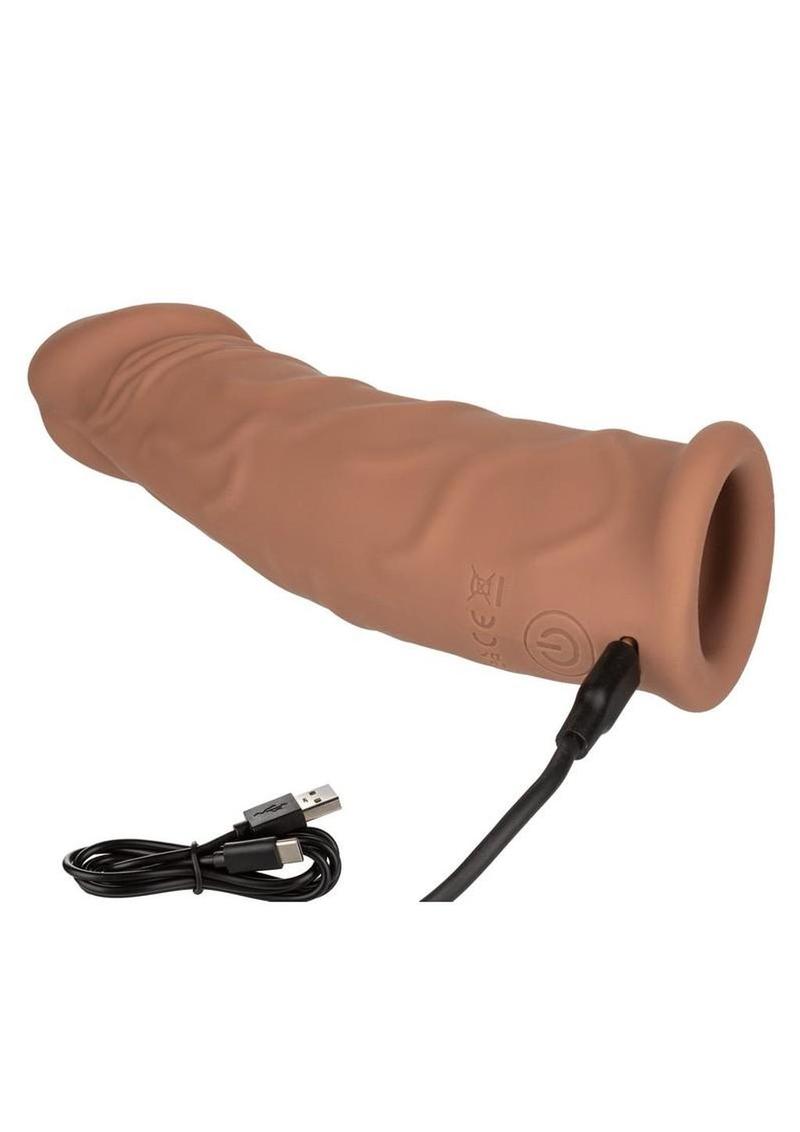 Performer Seven Realistic Vibrating Silicone Penis Extender