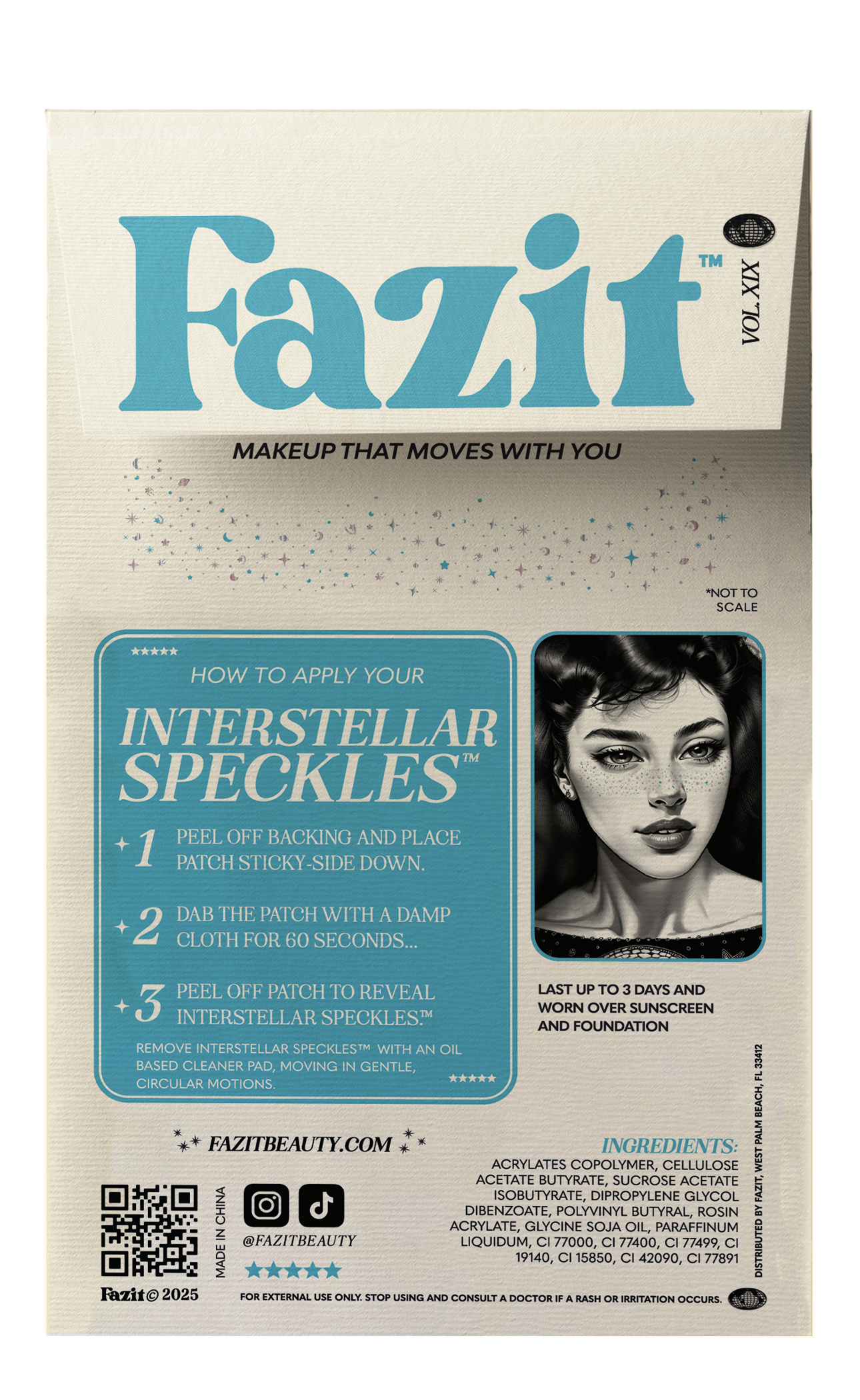 Fazit Glitter Freckles in Interstellar Speckles