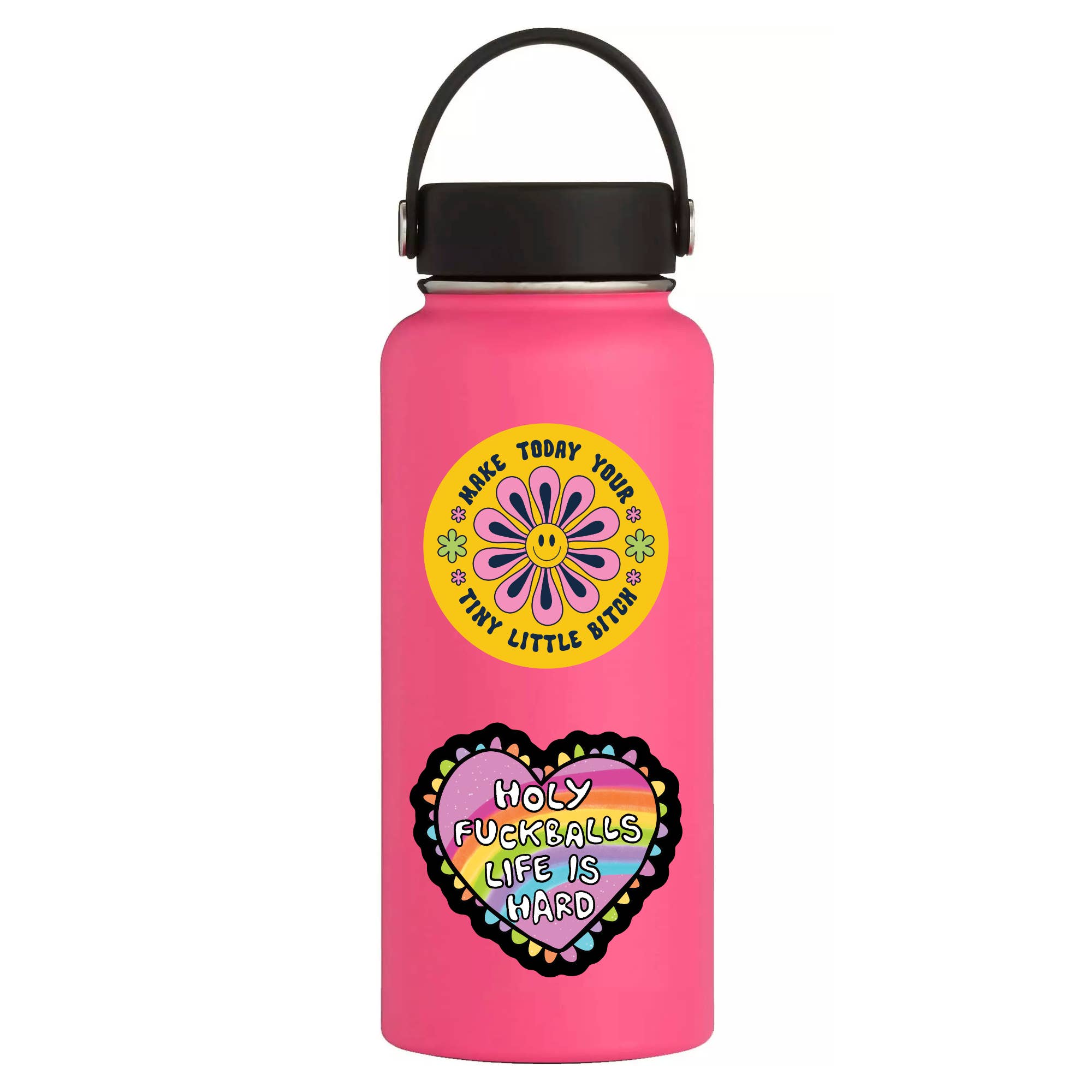 Holy Fuckballs Life Is Hard Sticker