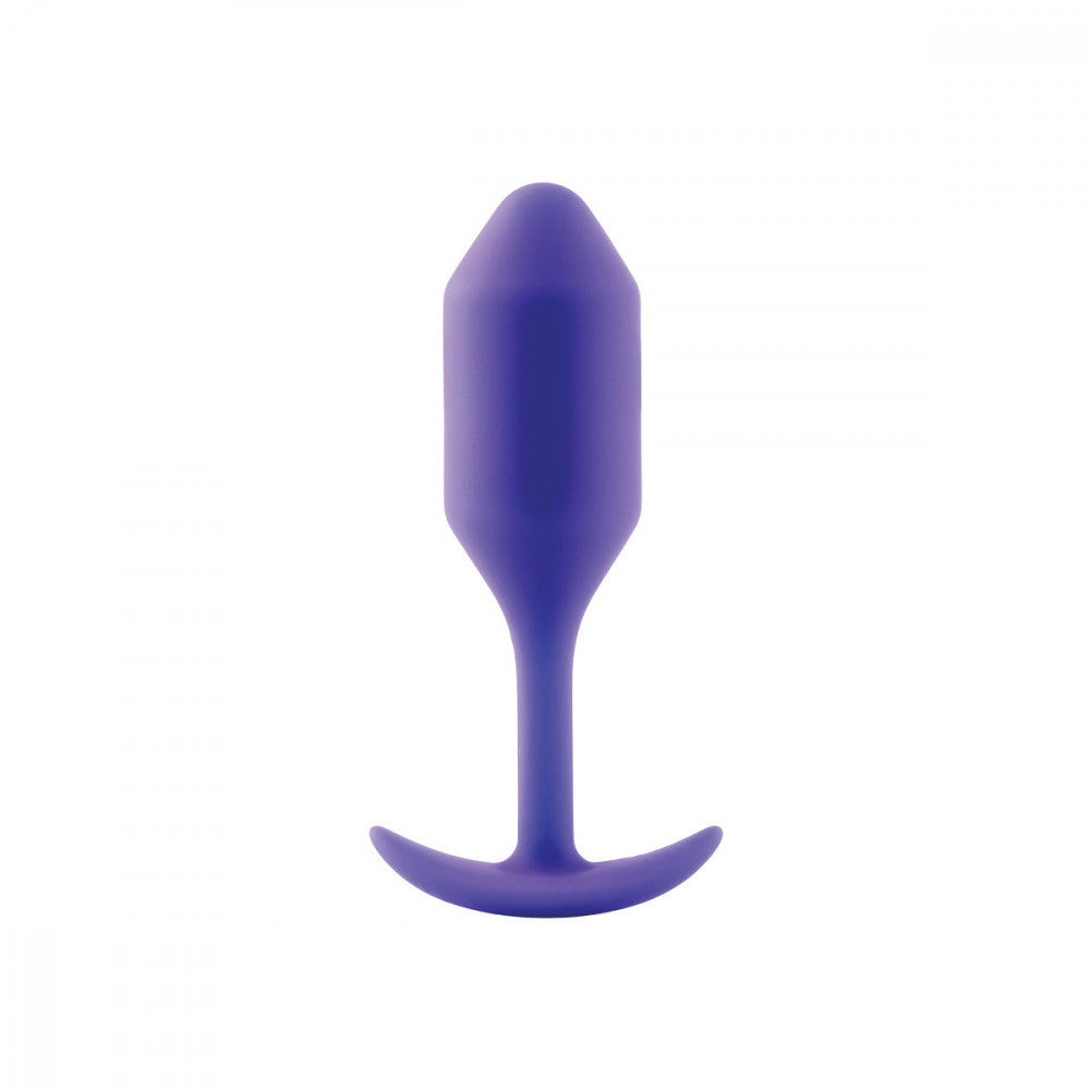 B-Vibe Snug Plug 2 Medium Plug in Purple