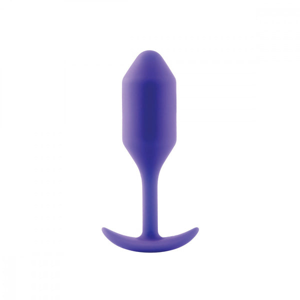 B-Vibe Snug Plug 2 Medium Plug in Purple