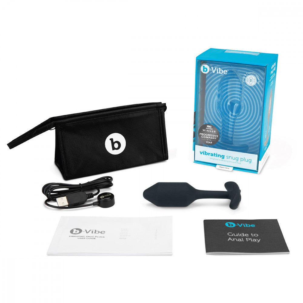 B-Vibe Vibrating Snug Plug 2 Medium