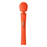 textured orange sex toy wand made by fun factory