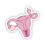 Angry Uterus Pro Choice Sticker