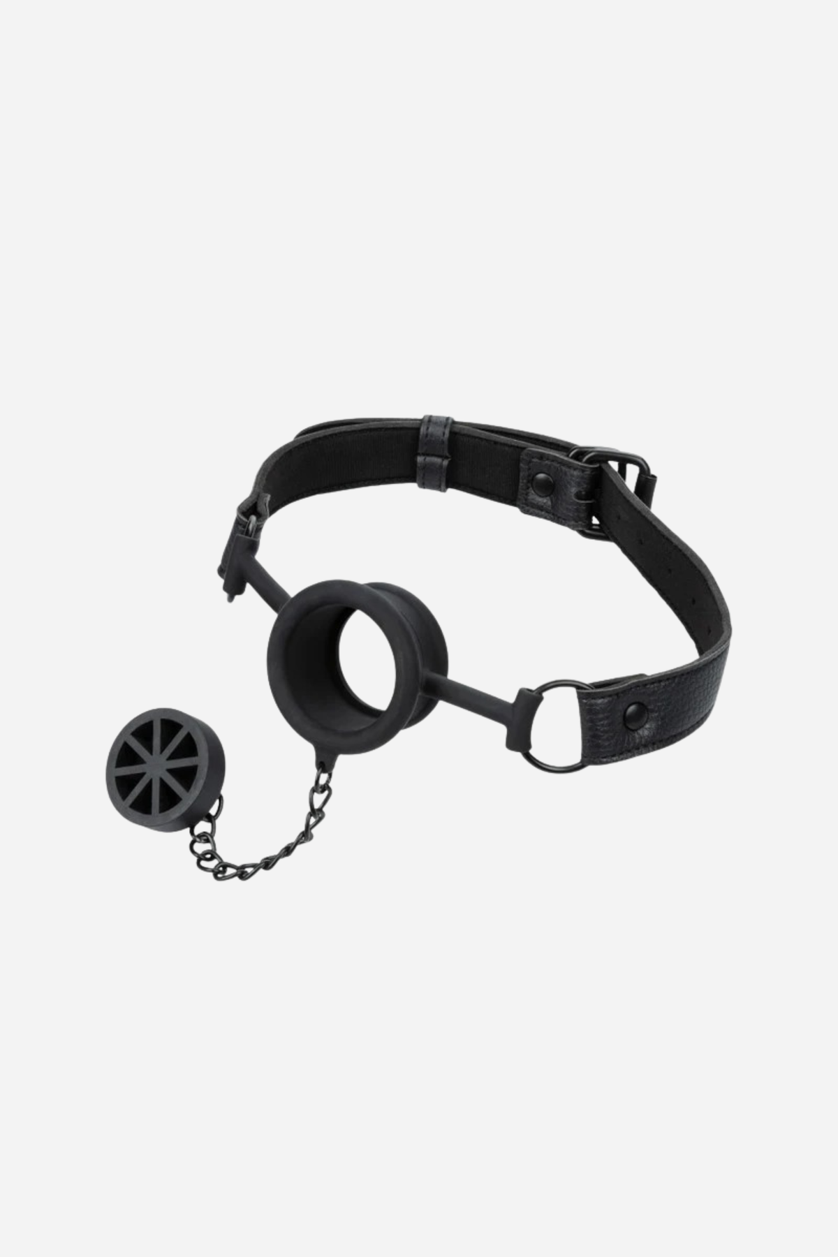 At Night Open or Closed Stopper Gag
