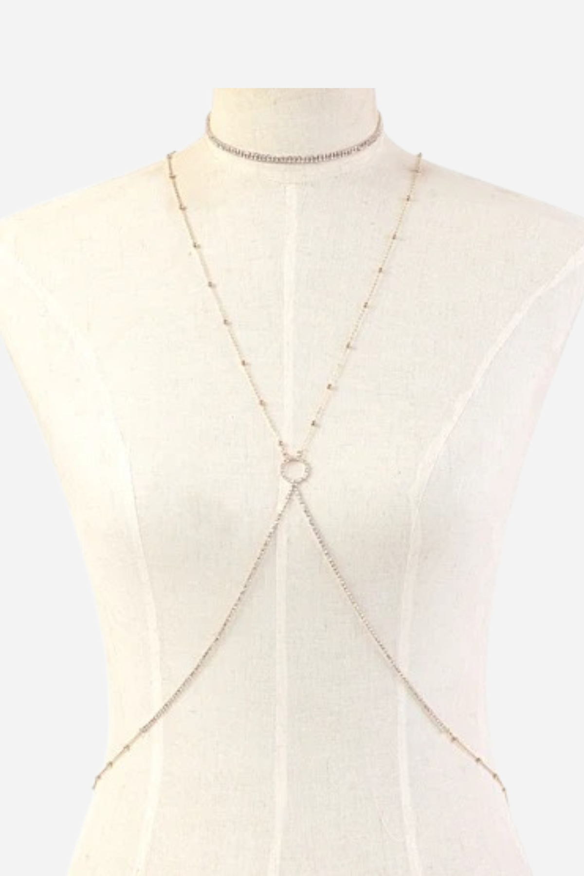 Come Full Circle X Body Chain in Gold