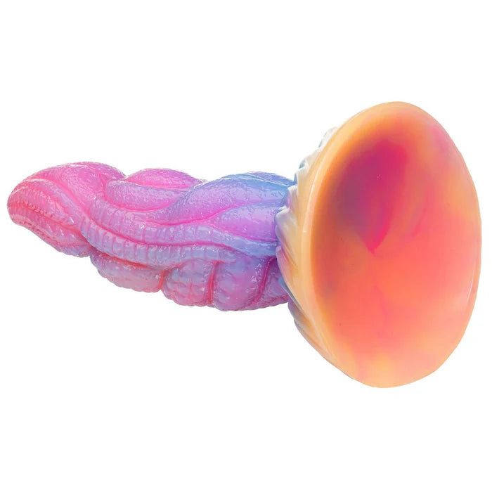 Hydra Sea Creature Fantasy Dildo in Glow in the Dark Sunset