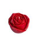 red rose shaped wax play candle