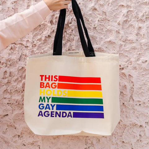 My Gay Agenda Tote Bag