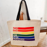 My Gay Agenda Tote Bag