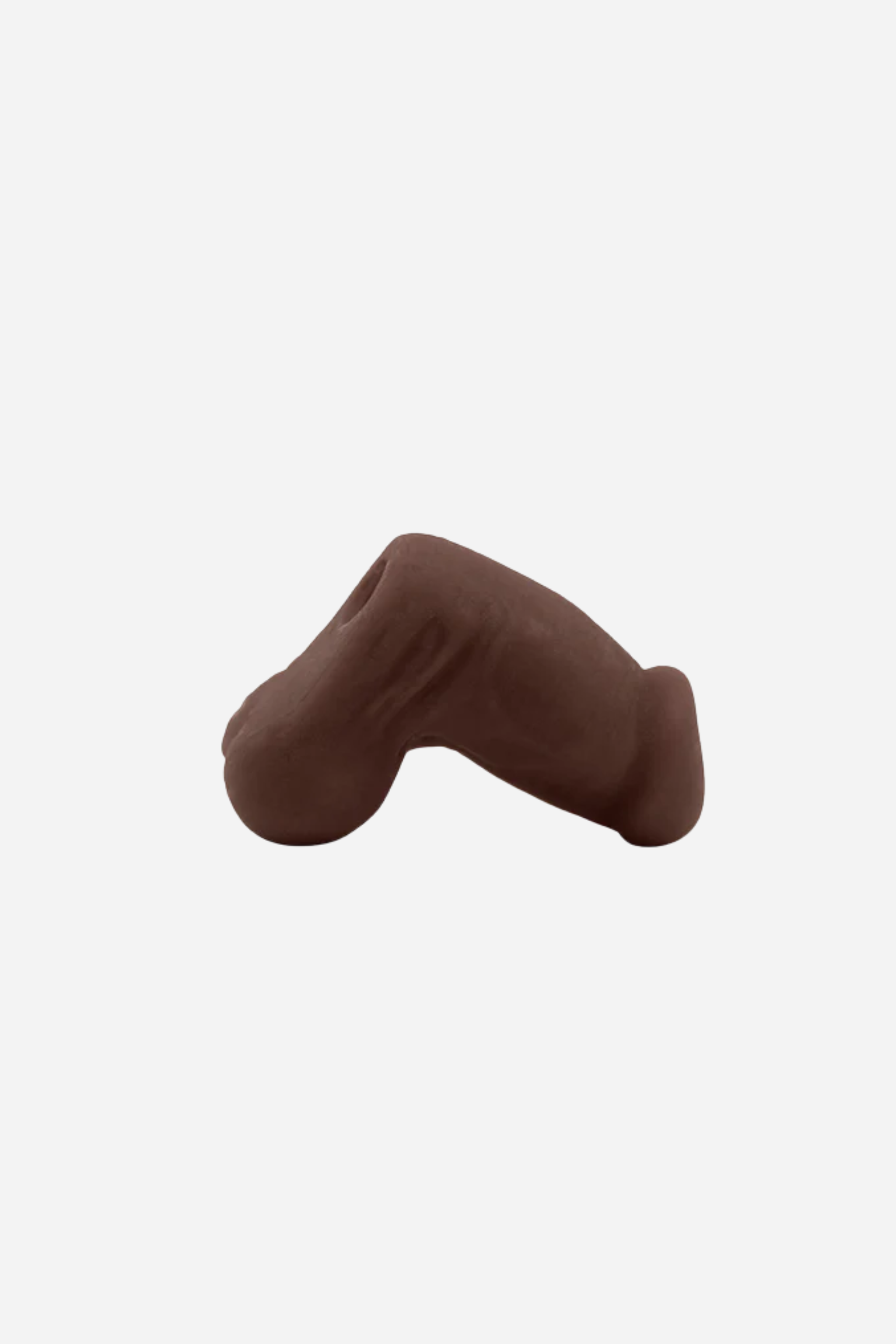 NYTC Jack 2-in-1 Silicone Packer & Stroker in Chocolate