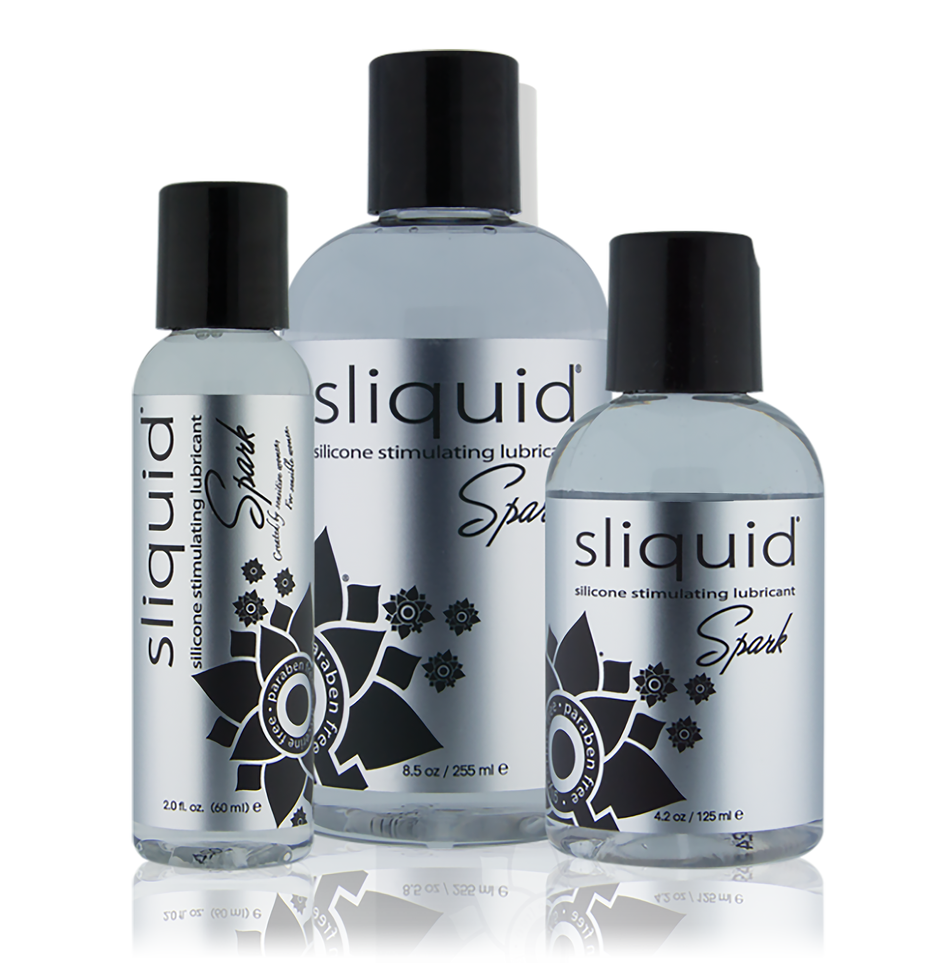 Sliquid Naturals Spark Sensation Silicone Lubricant