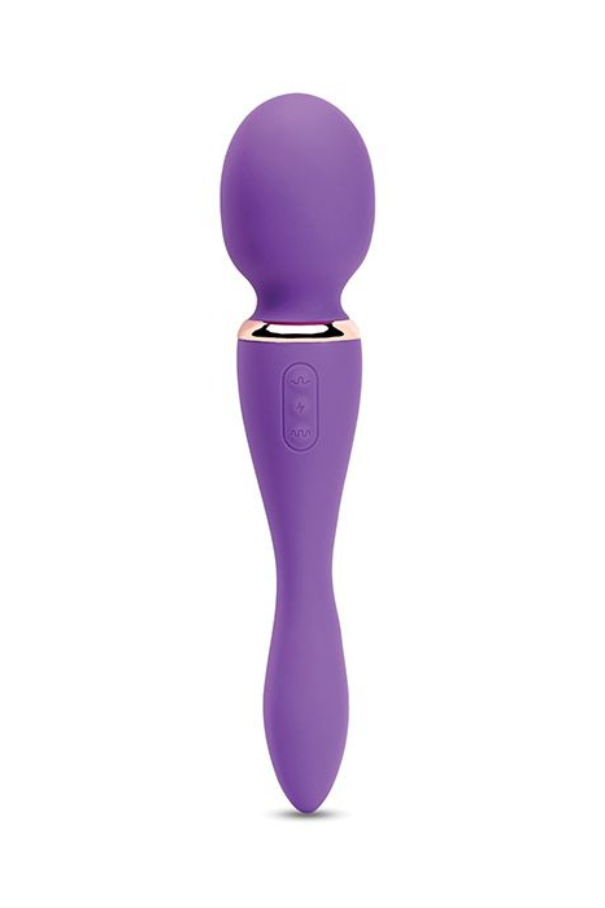 Nu Sensuelle Alluvion Dual Ended Wand in Purple