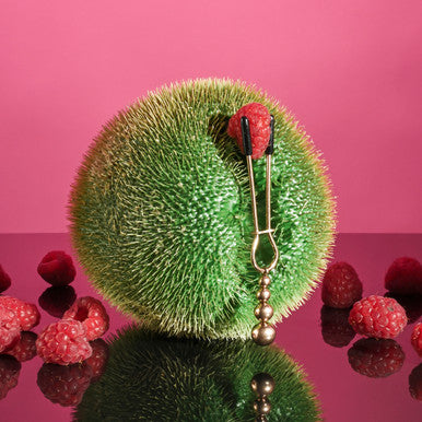 Ball Beaded Tweezer Style Nipple Clamps in Rose Gold
