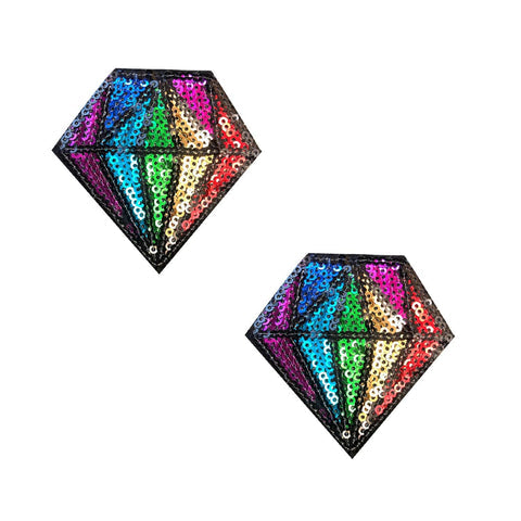 Diamonds are Forever Holographic Nipple Pasties