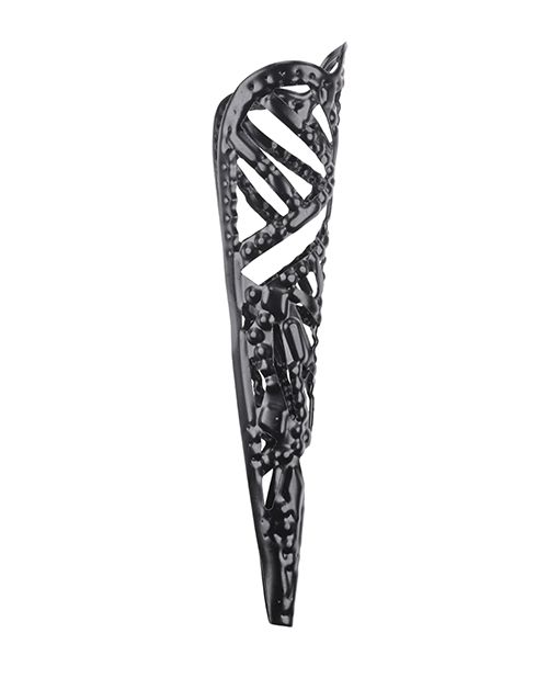 close up of the design on the sensation play finger tip