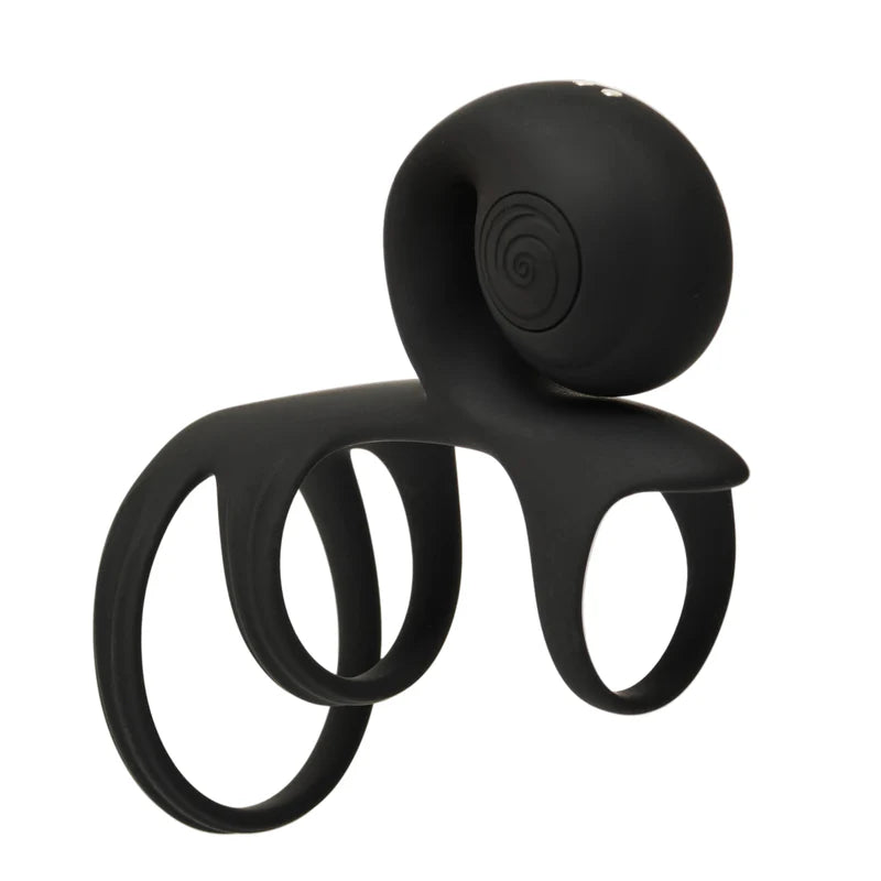 Jovi Tri Arc Cock Ring & Vibrating Sheath