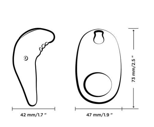 Romp Juke Beginner's Rechargeable Vibrating C-Ring