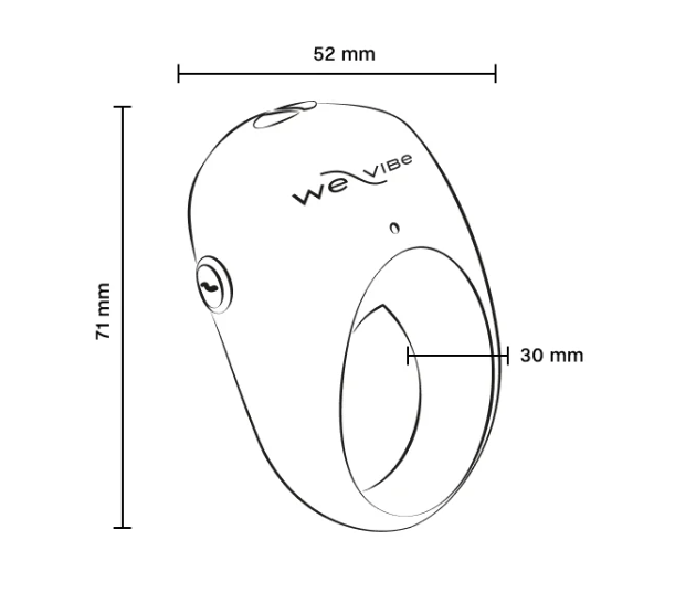 We-Vibe Pivot 2 Vibrating C-Ring