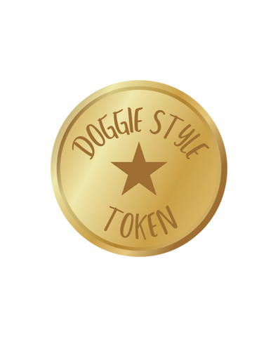 Doggie Style Sexy Time Token in Gold