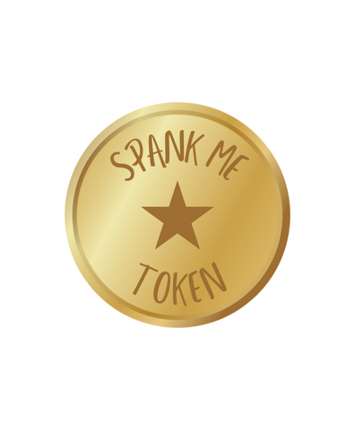 Spank Me Sexy Time Token in Gold