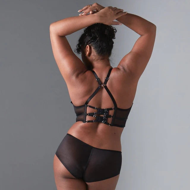 She Breathes Fire Dracona Bustier in Butterscotch