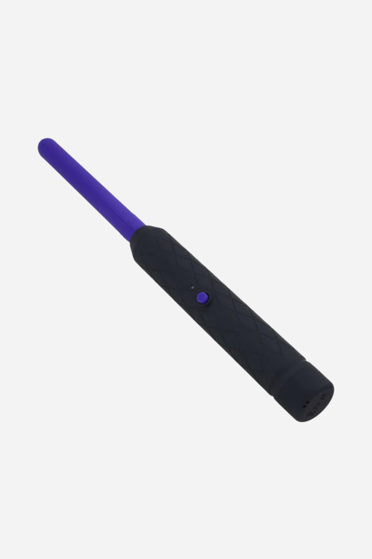 The Stinger electroplay wand, a 15-inch beginner e-stim cattle prod with a violet shaft